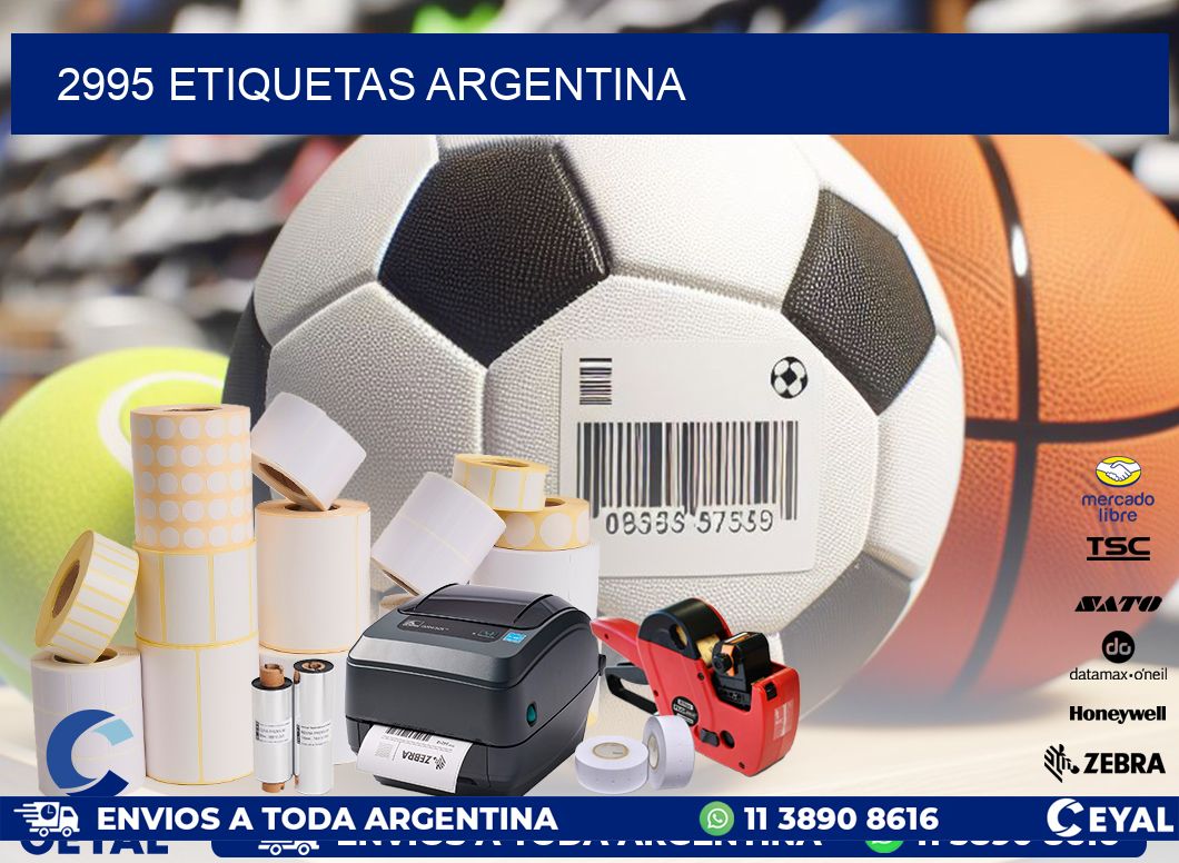 2995 ETIQUETAS ARGENTINA
