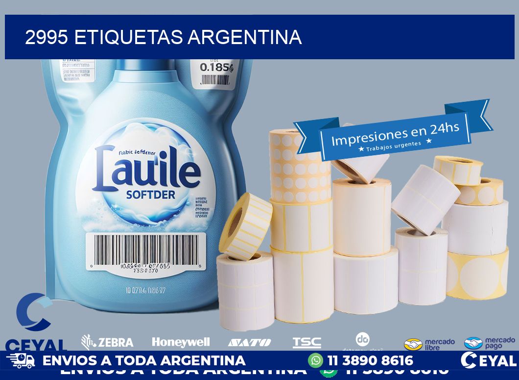 2995 ETIQUETAS ARGENTINA