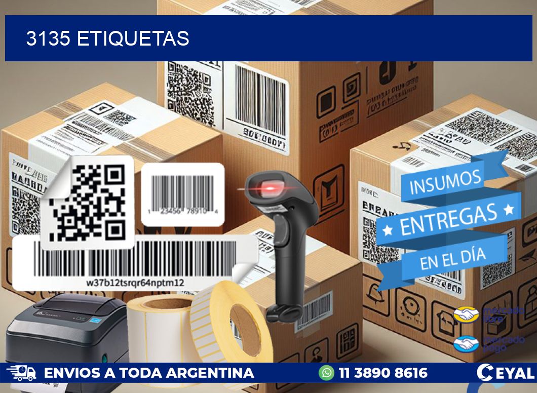 3135 ETIQUETAS