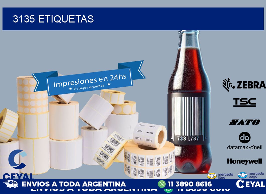 3135 ETIQUETAS