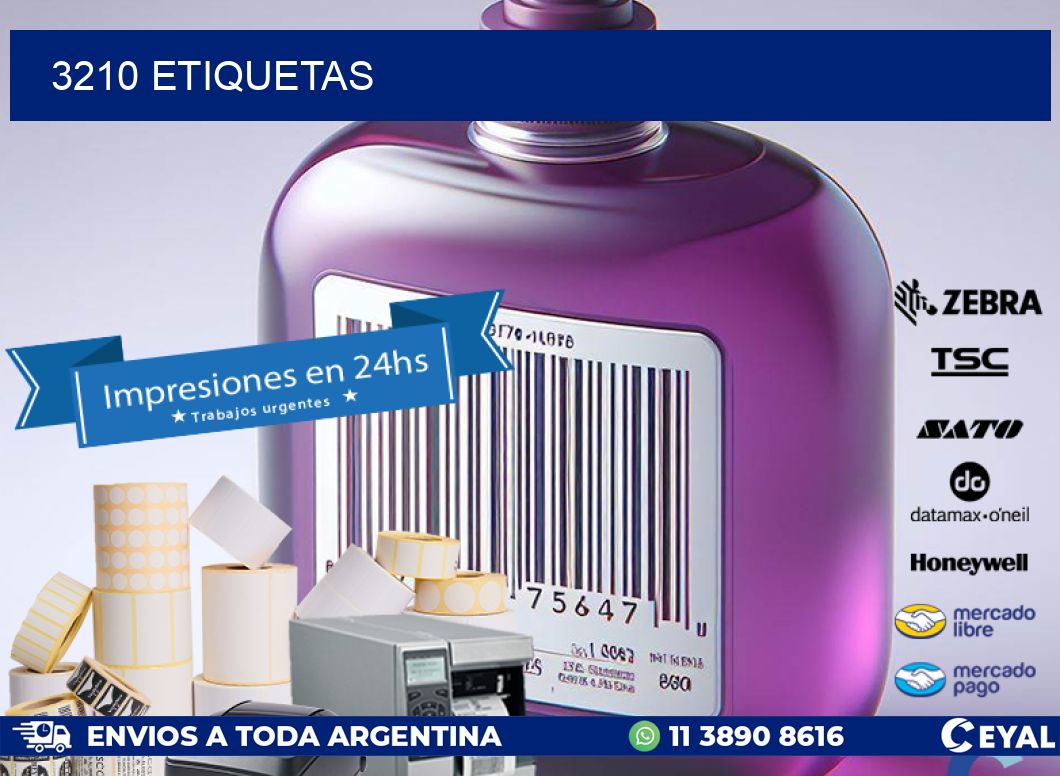 3210 ETIQUETAS