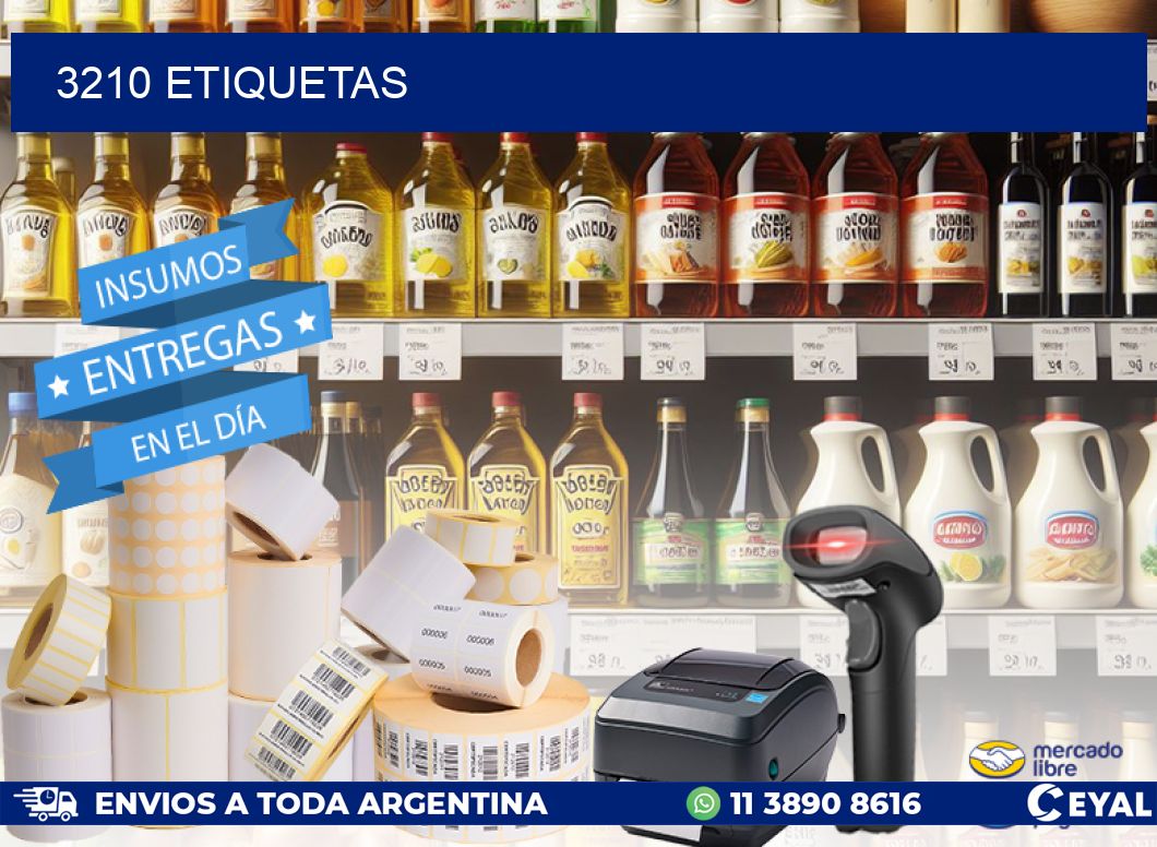 3210 ETIQUETAS