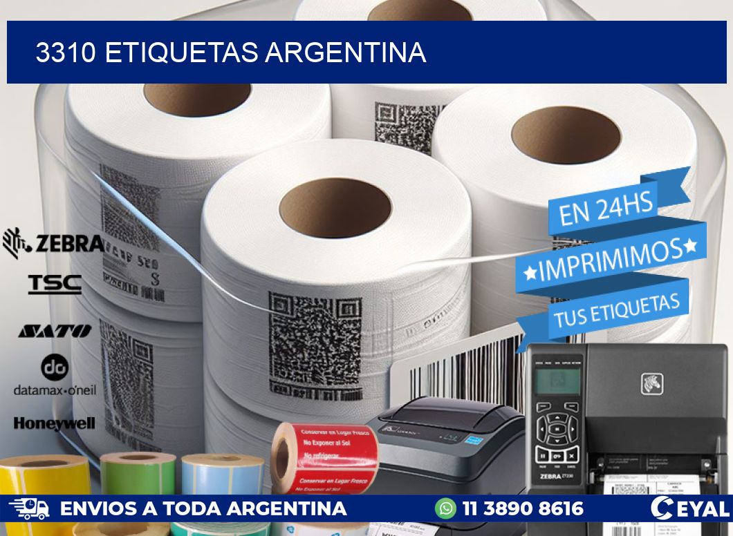 3310 ETIQUETAS ARGENTINA