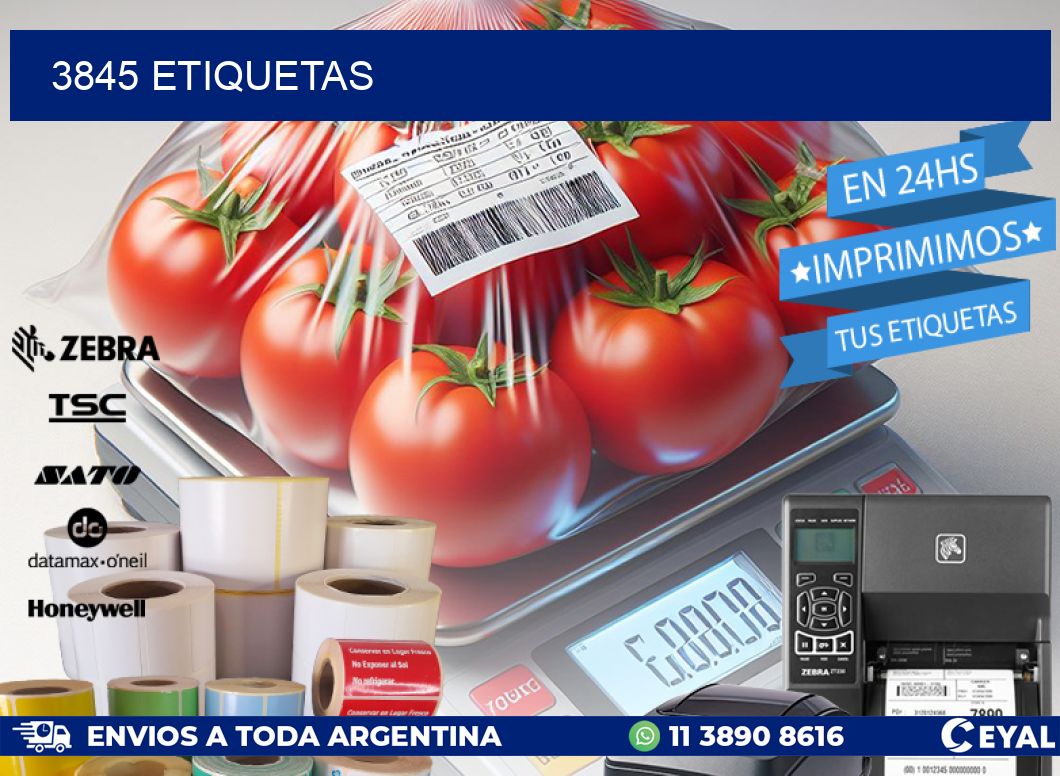 3845 ETIQUETAS