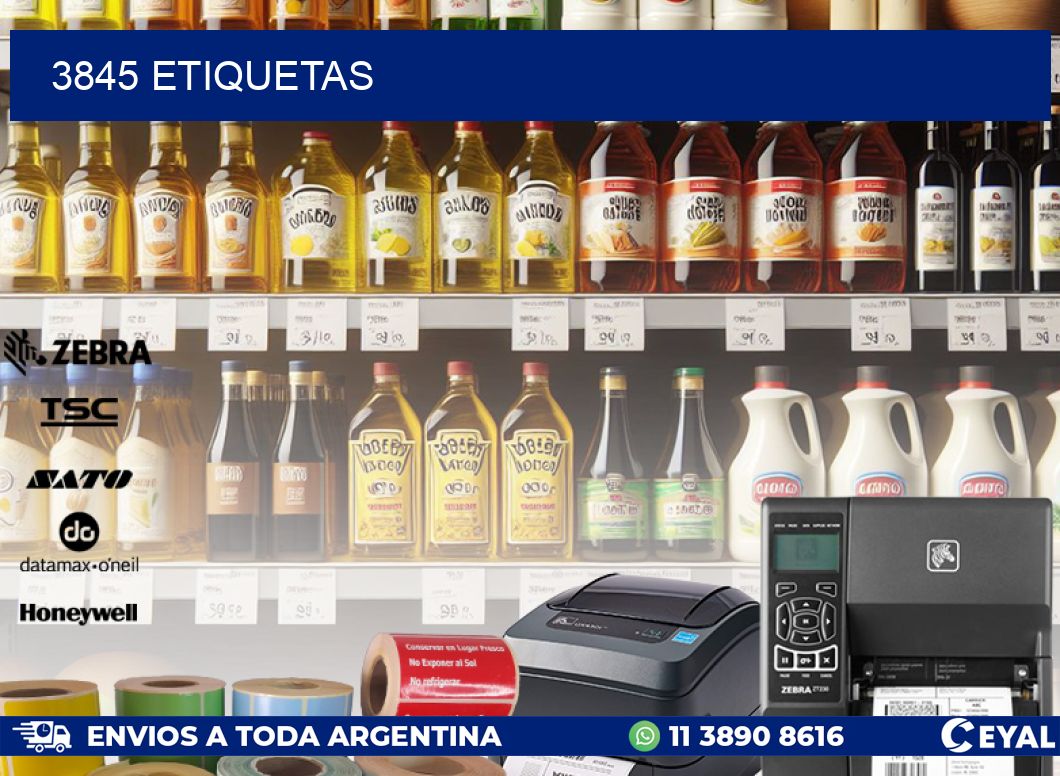 3845 ETIQUETAS