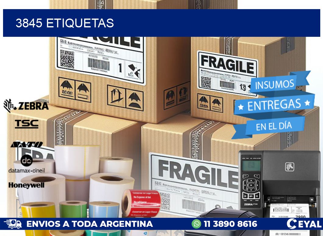 3845 ETIQUETAS