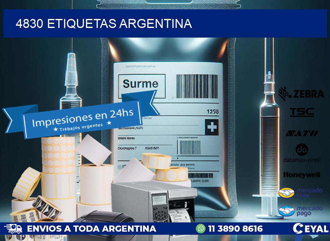 4830 ETIQUETAS ARGENTINA