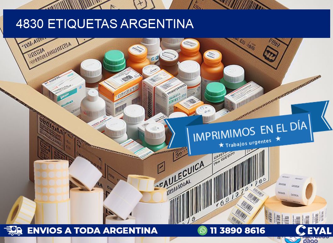4830 ETIQUETAS ARGENTINA