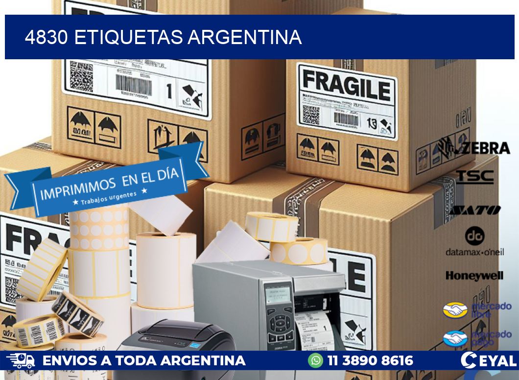 4830 ETIQUETAS ARGENTINA