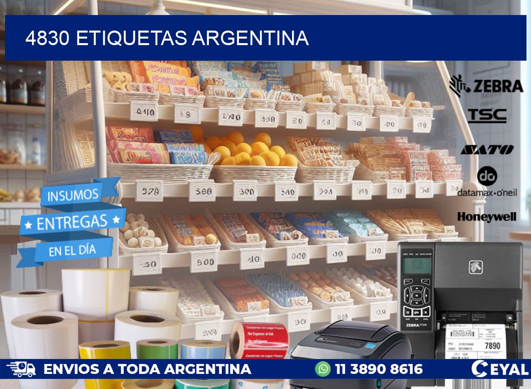 4830 ETIQUETAS ARGENTINA