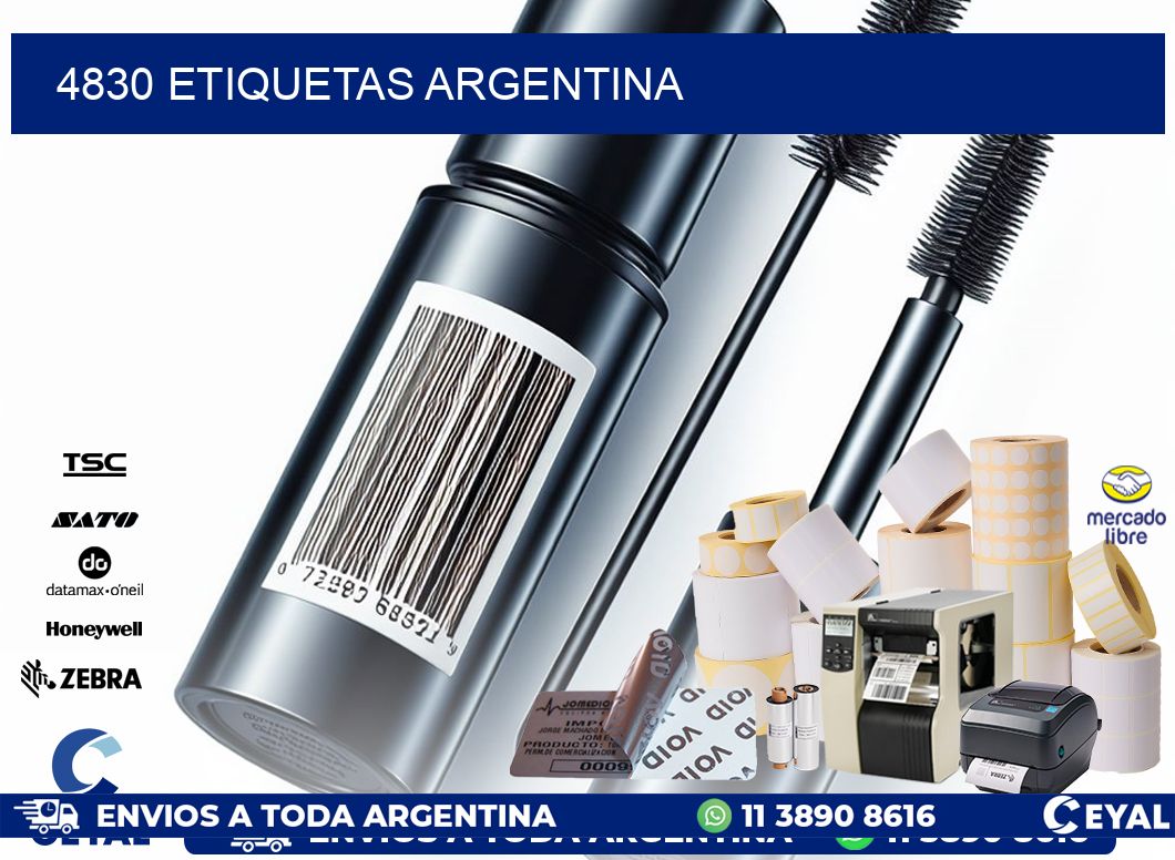 4830 ETIQUETAS ARGENTINA