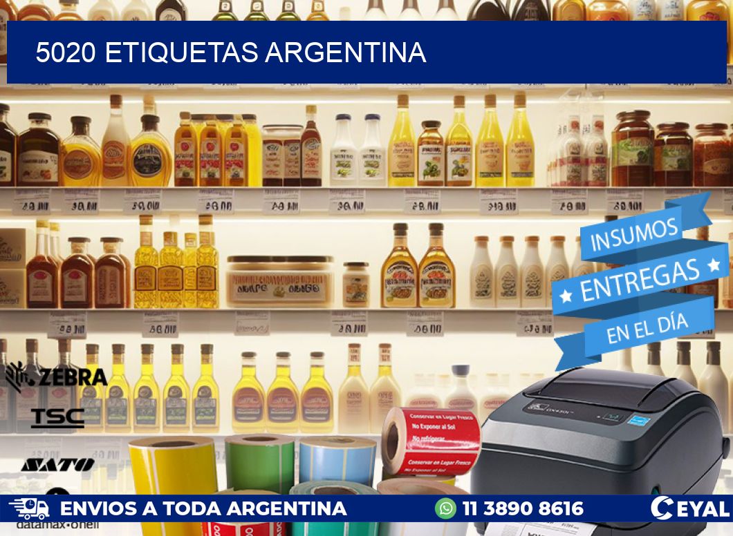 5020 ETIQUETAS ARGENTINA