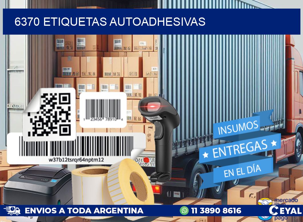 6370 ETIQUETAS AUTOADHESIVAS
