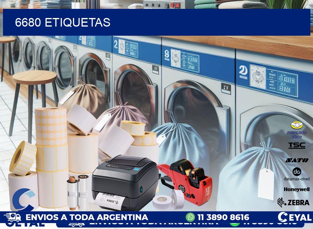 6680 ETIQUETAS