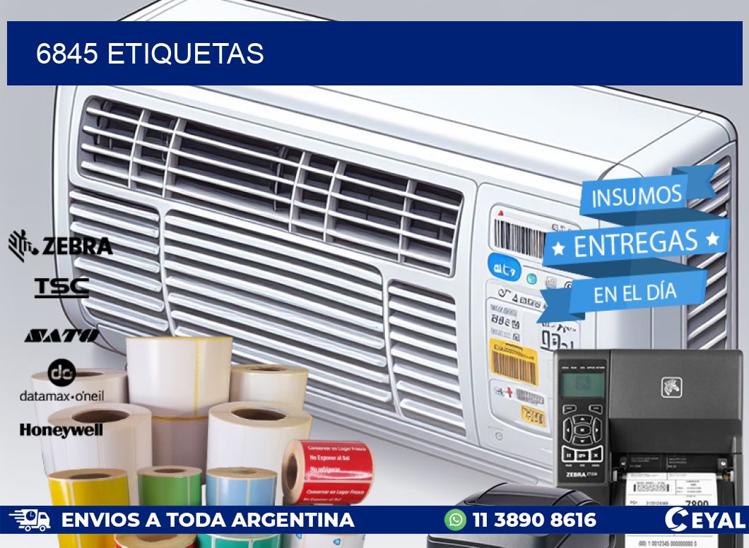 6845 ETIQUETAS