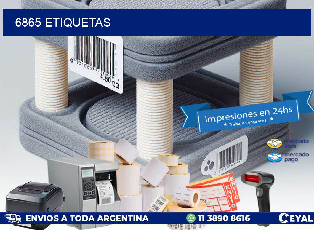 6865 ETIQUETAS