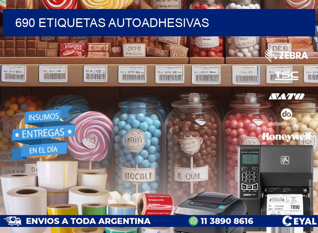 690 ETIQUETAS AUTOADHESIVAS