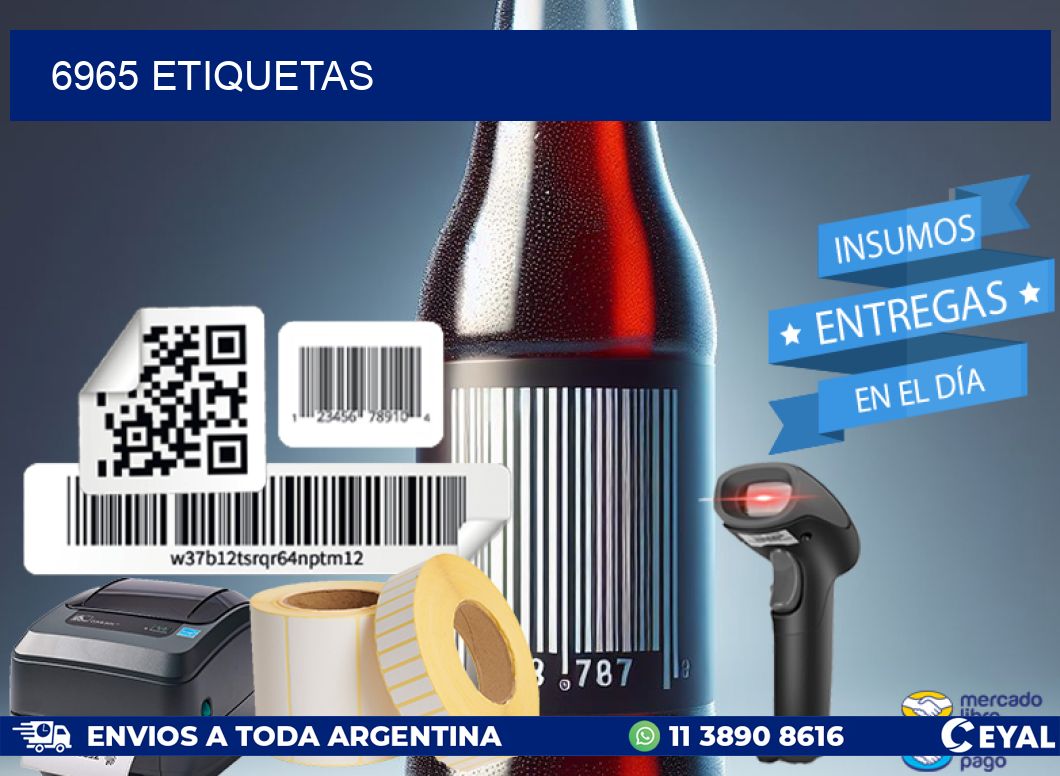 6965 ETIQUETAS