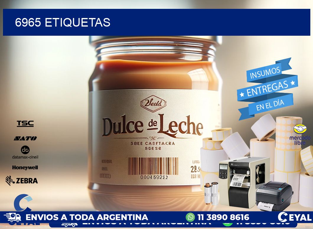 6965 ETIQUETAS