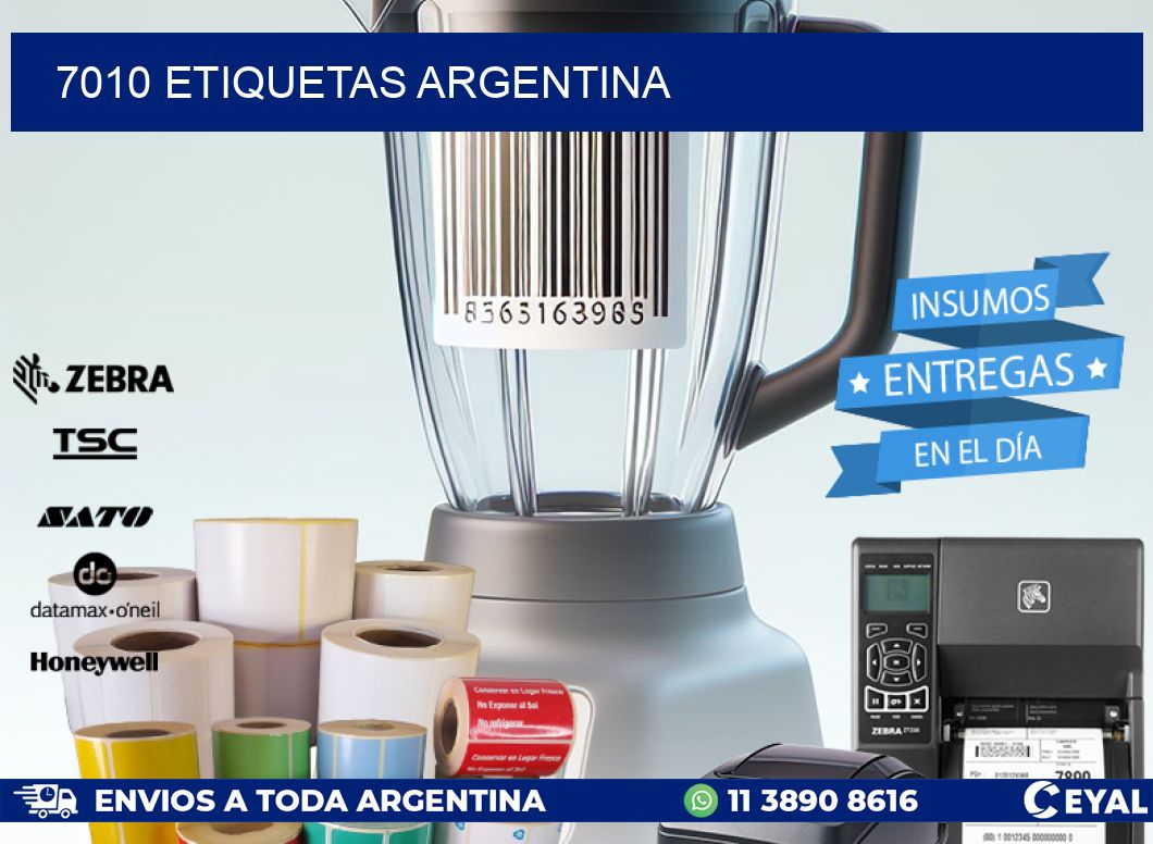 7010 ETIQUETAS ARGENTINA