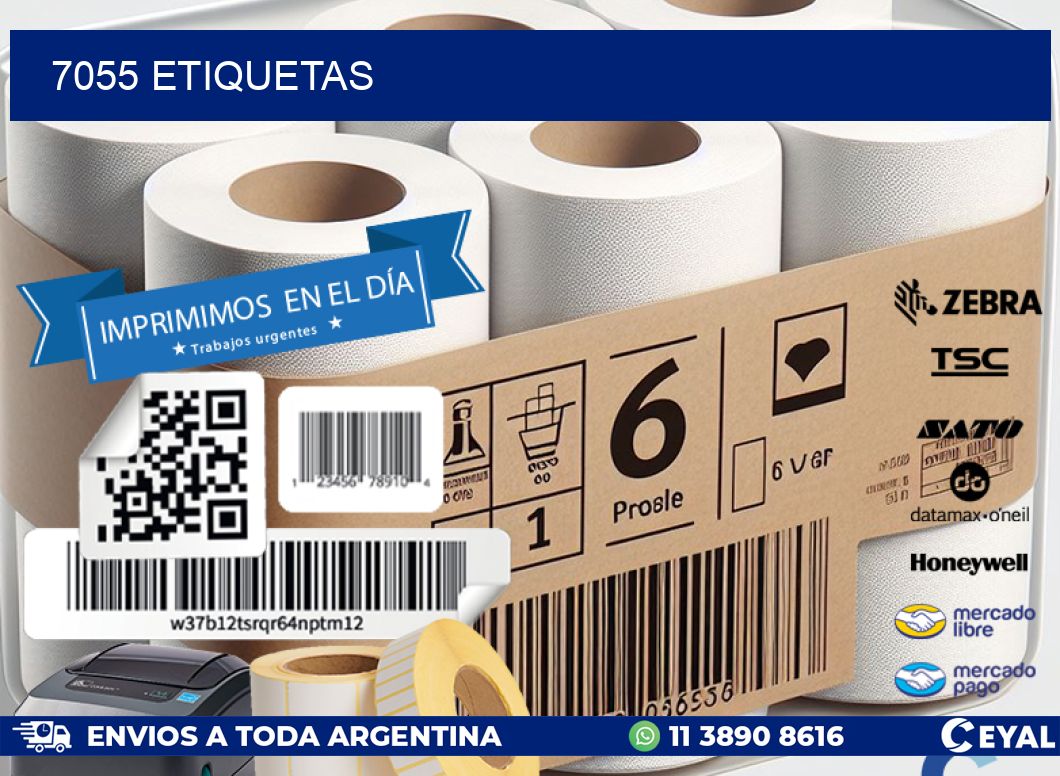 7055 ETIQUETAS