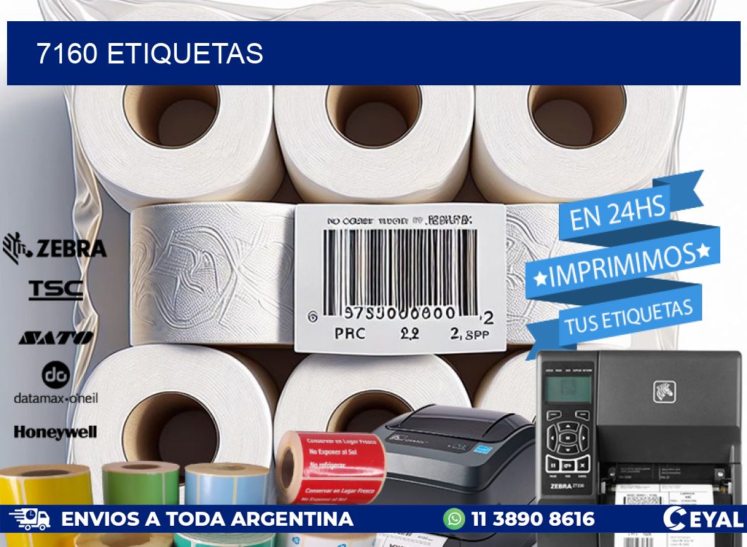 7160 ETIQUETAS