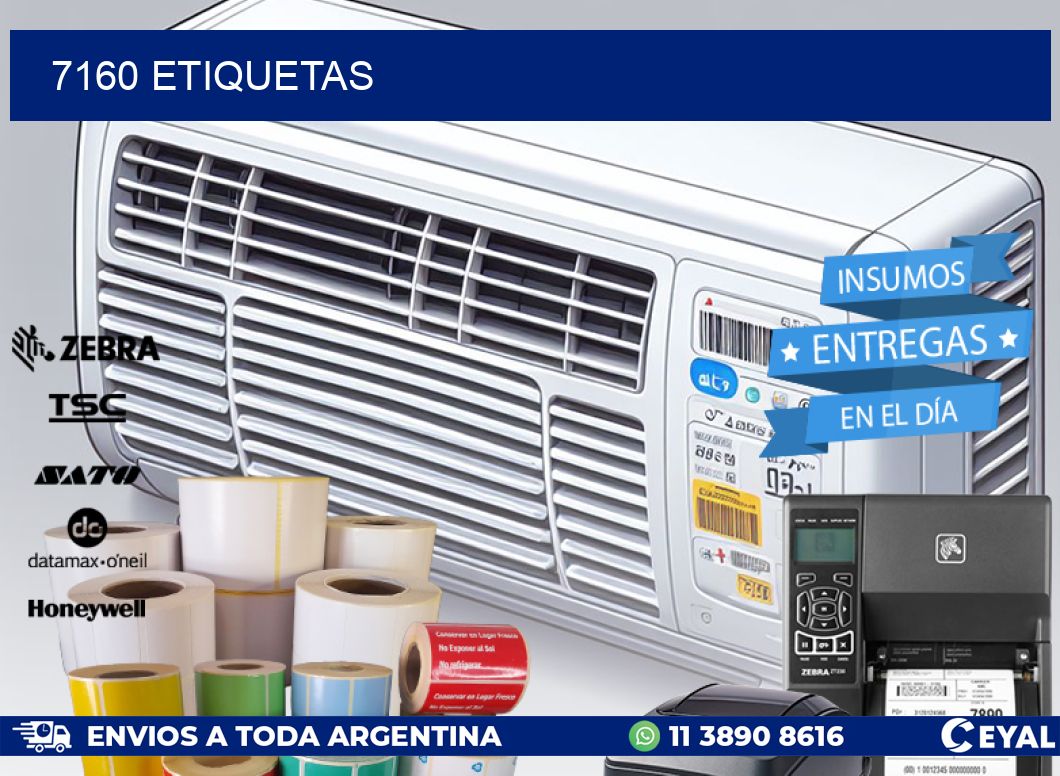 7160 ETIQUETAS
