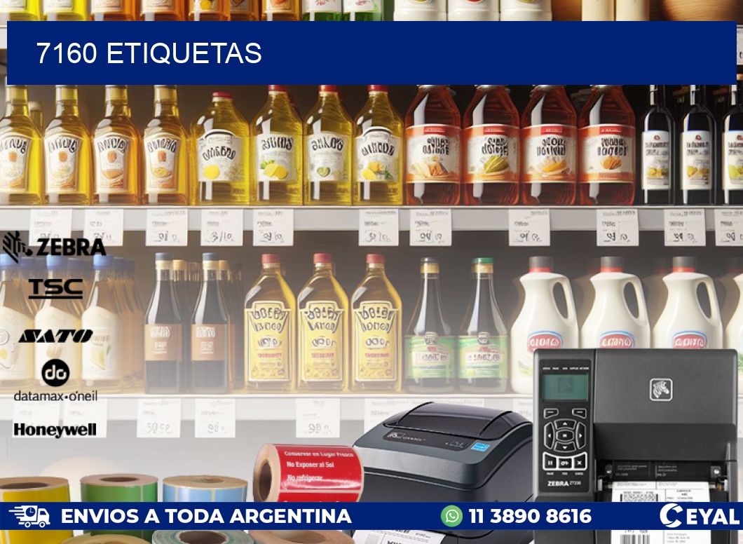 7160 ETIQUETAS