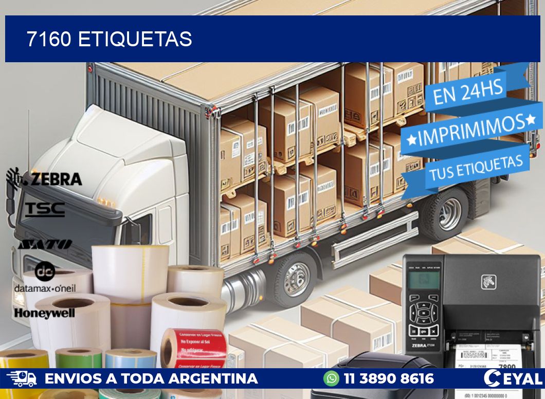 7160 ETIQUETAS