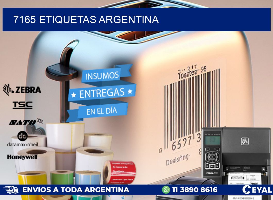 7165 ETIQUETAS ARGENTINA