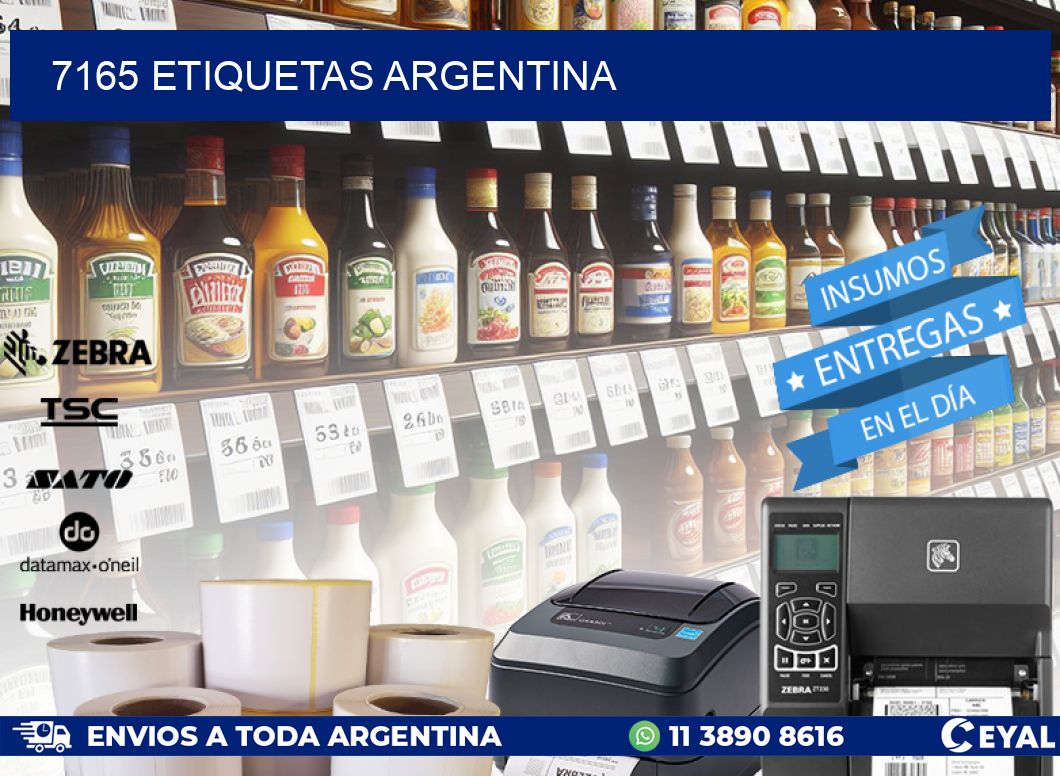 7165 ETIQUETAS ARGENTINA