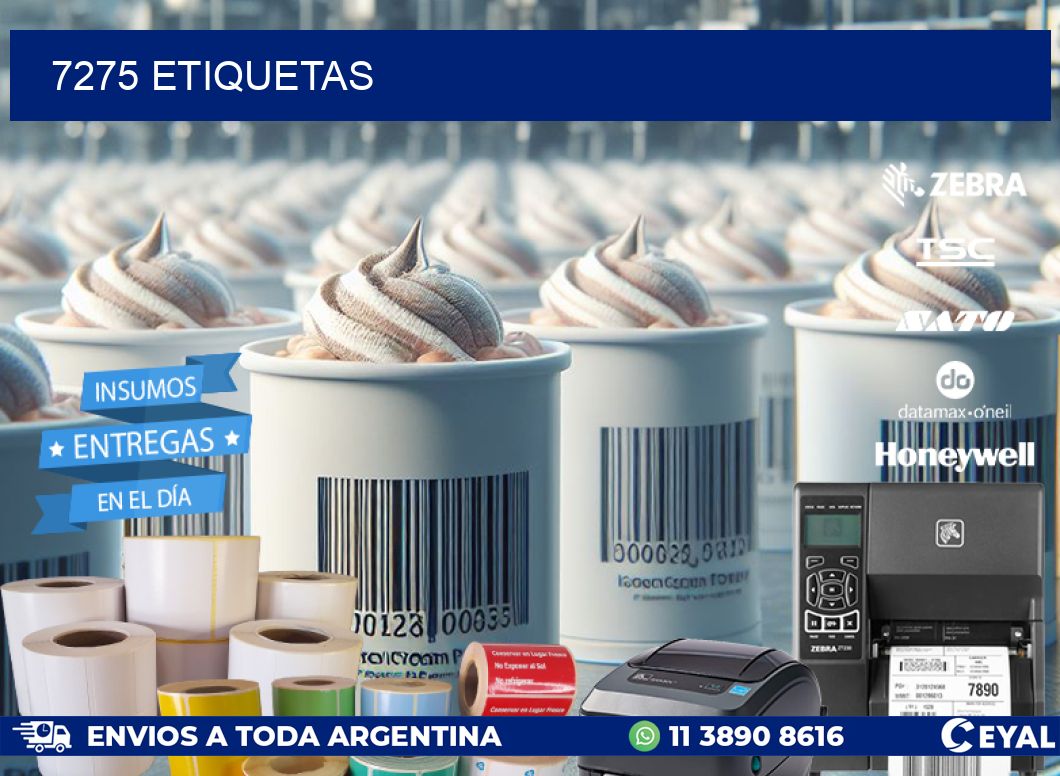 7275 ETIQUETAS