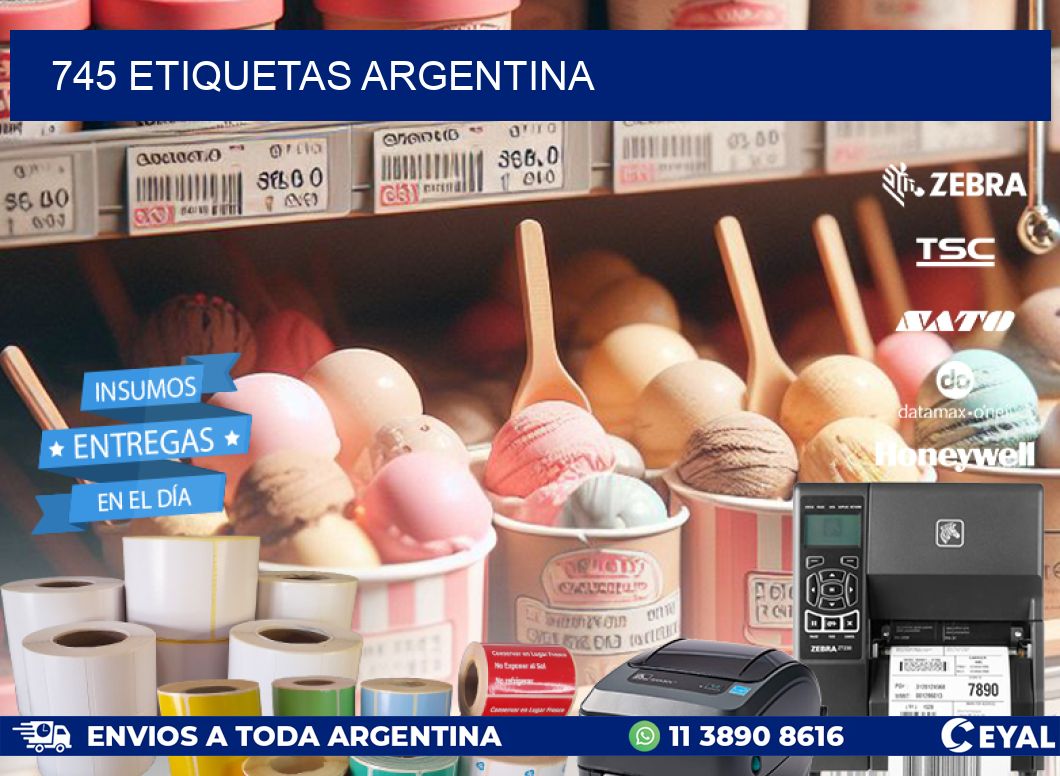 745 ETIQUETAS ARGENTINA