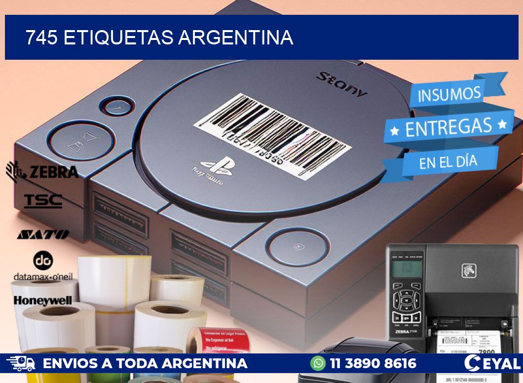 745 ETIQUETAS ARGENTINA