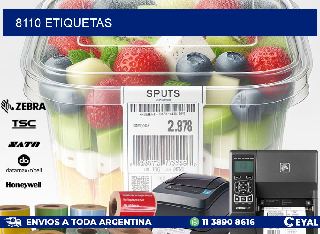 8110 ETIQUETAS