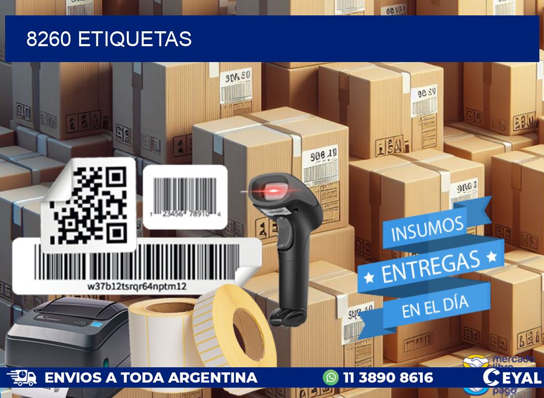 8260 ETIQUETAS