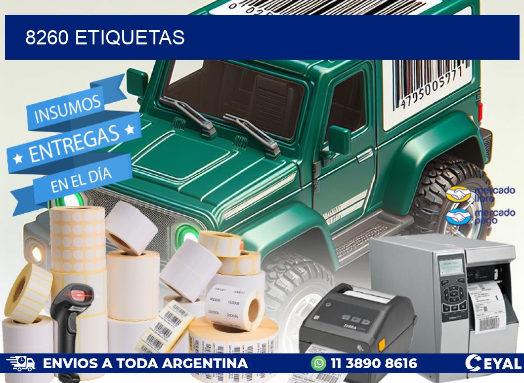 8260 ETIQUETAS