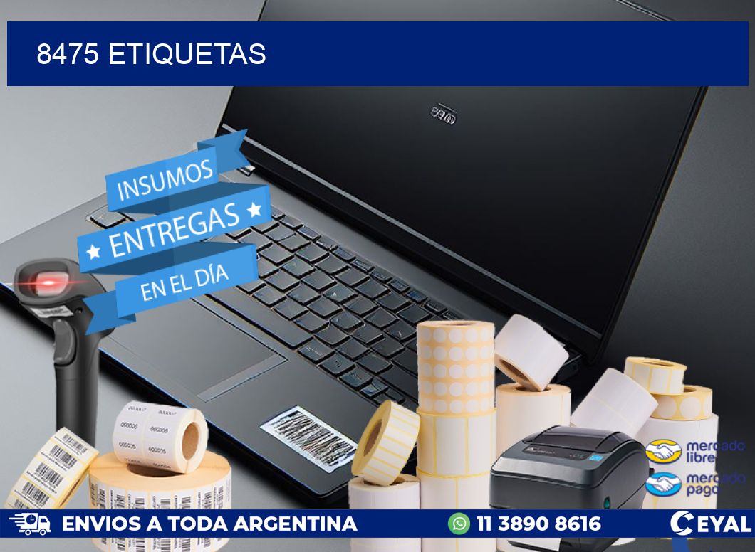 8475 ETIQUETAS