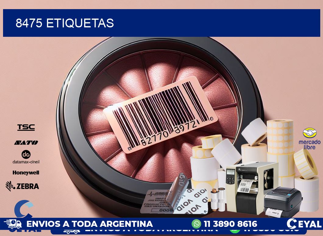8475 ETIQUETAS
