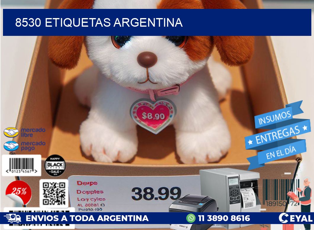 8530 ETIQUETAS ARGENTINA
