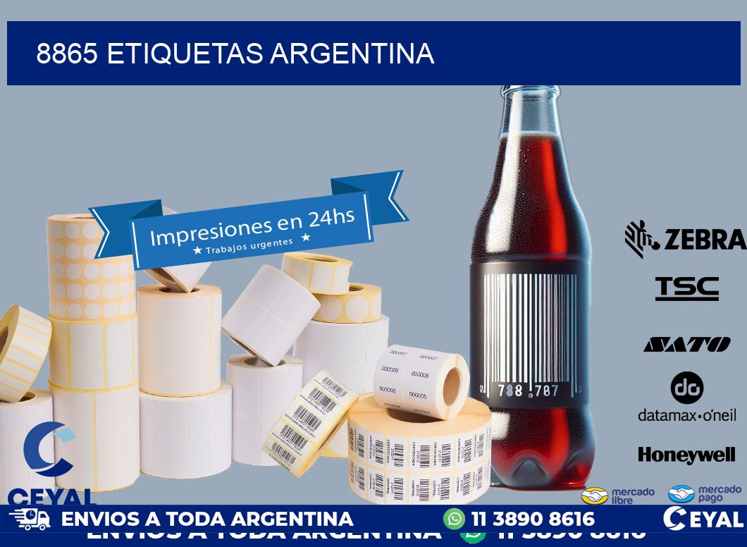 8865 ETIQUETAS ARGENTINA