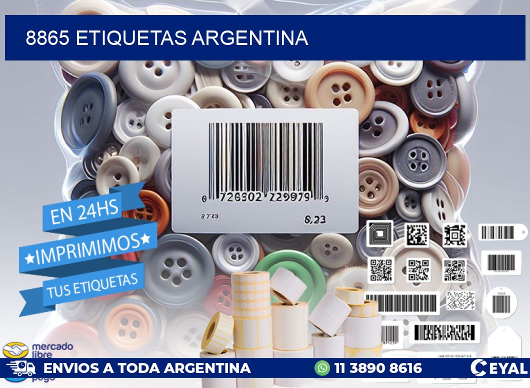 8865 ETIQUETAS ARGENTINA