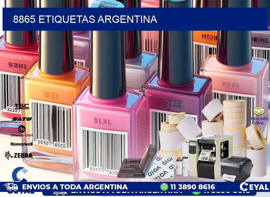 8865 ETIQUETAS ARGENTINA
