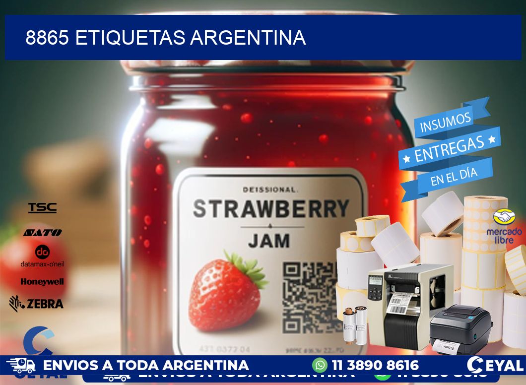 8865 ETIQUETAS ARGENTINA