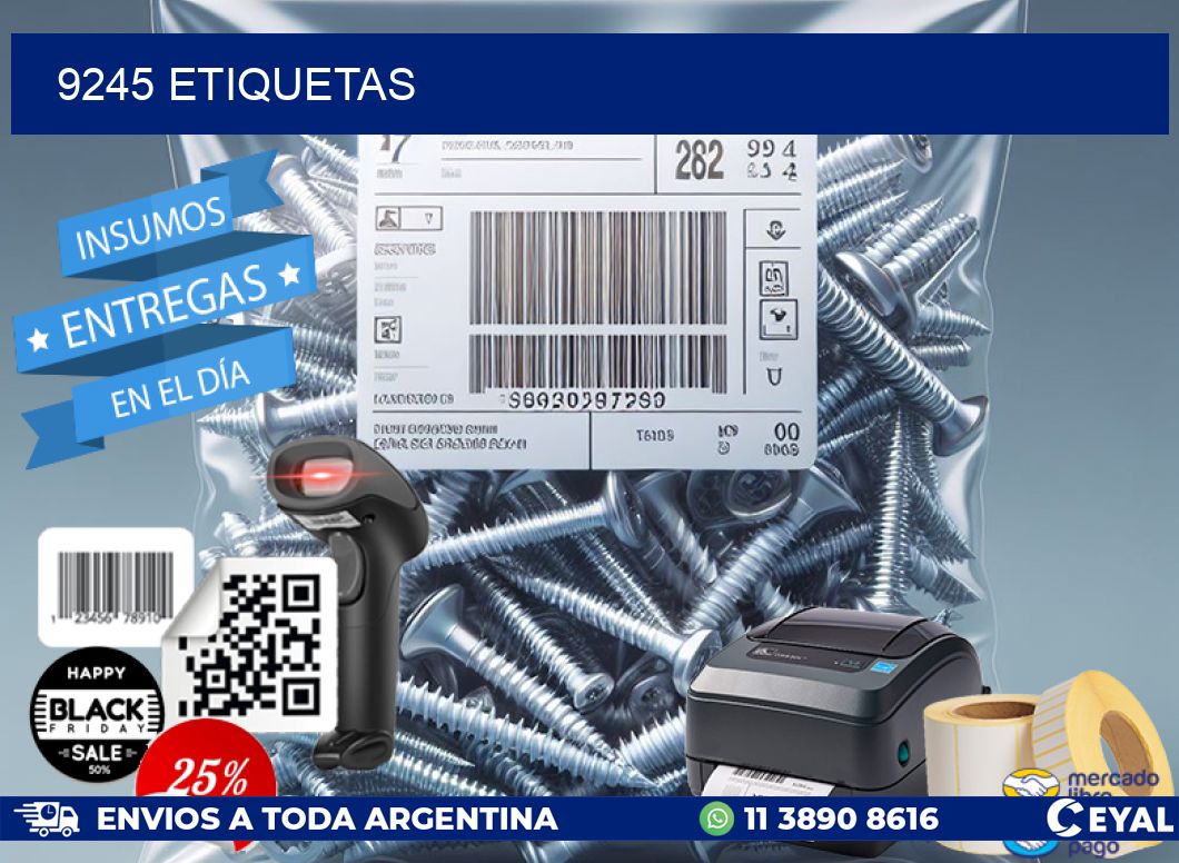 9245 ETIQUETAS