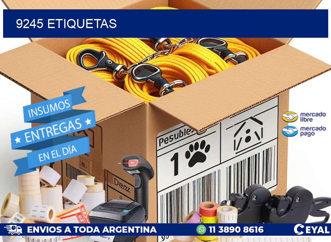 9245 ETIQUETAS