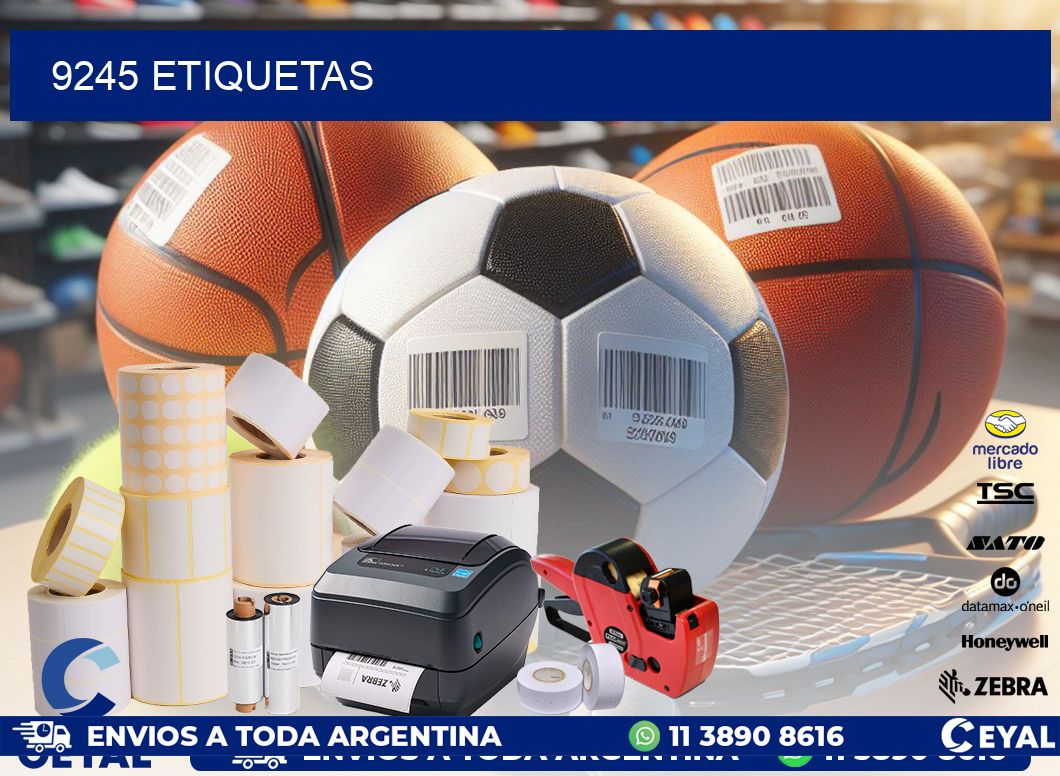 9245 ETIQUETAS