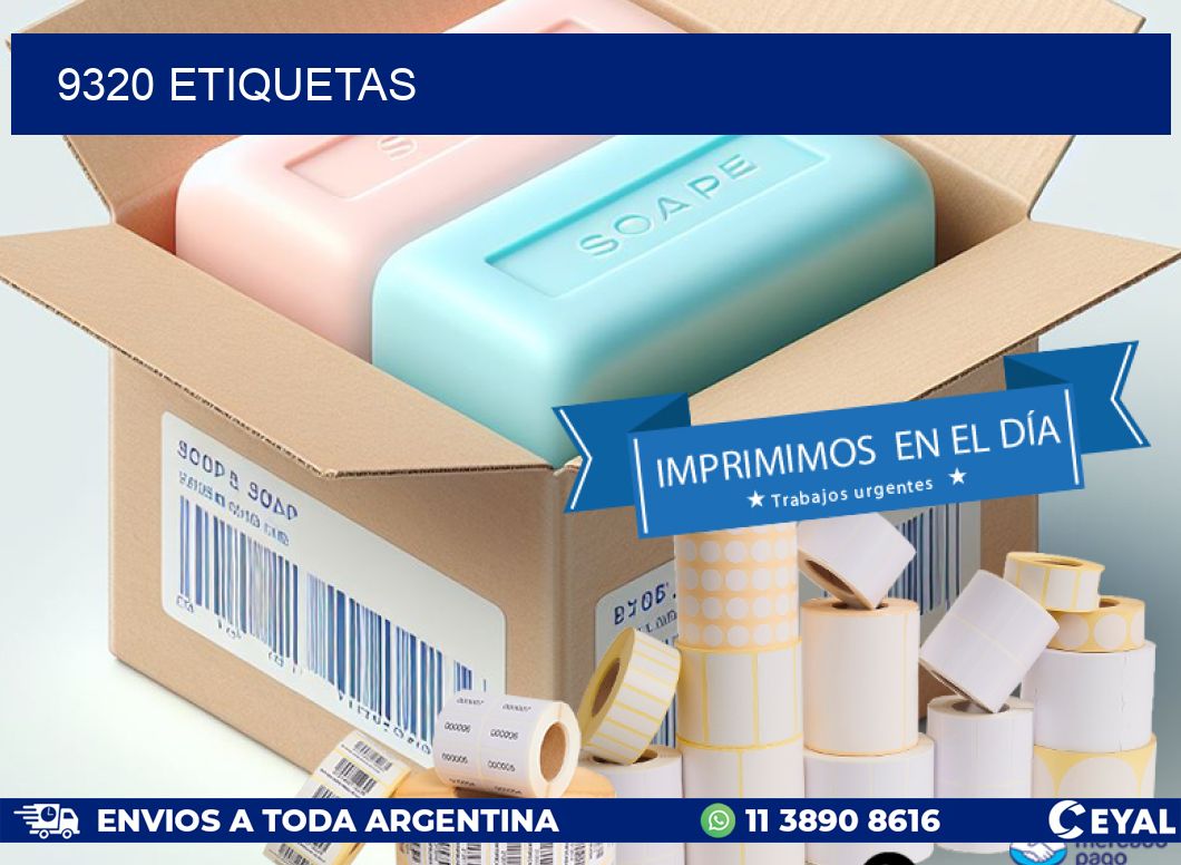 9320 ETIQUETAS