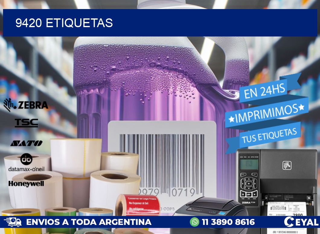 9420 ETIQUETAS