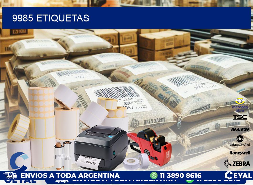 9985 ETIQUETAS